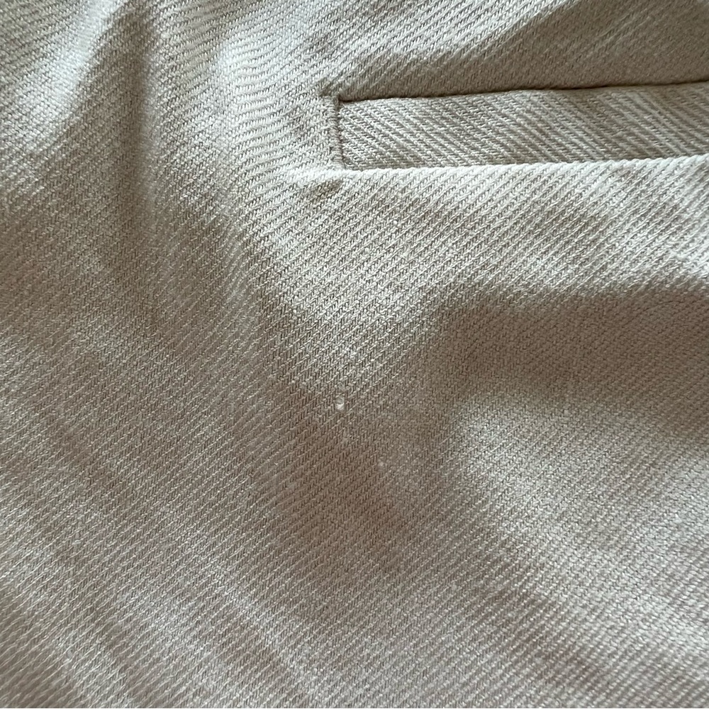Express Linen Blend Mid Rise Shorts - Picture 8 of 8